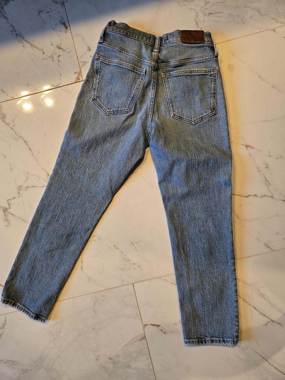 Madewell Womans Light Blue Denim Jeans